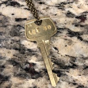 Giving Keys Necklace- “Let Go”
